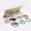 Export iran japan OEM LOGO round rotate 360 mobile phone ring holder