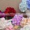 HT052 varities handmade hydrangea silk flower head wedding backdrop