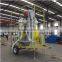 Combined rotary seed cleaner and seed treater
