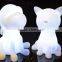 Cute doggy and kitty shape LED Table Lighting