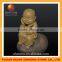 Hand carved lovely granite stone little monkey statue