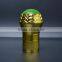 Beautiful aluminium wine bottle cap with green red bead