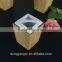 Factory direct 4 pcs Ceramic bathroom set with wooden cover