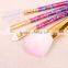 4pcs cheap and good makeup brush set beauty brush set beauty girl cosmetics