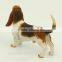 Artificial resin Basset hound dog statues statues for sale
