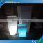 GLACS Control Long Square Flower Pot LED Battery Lighted Garden Flower Pot