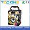 2016 Hot selling Karaoke Portable wood USB music speaker with FM Radio