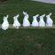 Polyresin rabbit figurine decoration