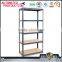 Light duty 5 layer metal rack steel goods storage shelf