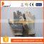Natural Cotton Polyester String Knitted Blue PVC Dots Safety Working Gloves