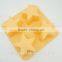 2017 Christmas FDA star shape silicone ice tray