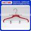 5pcs/lot Multifunction Closet Complete Ultra Thin Non Slip Velvet Suit Hangers Colorful with Two Clip for Trousers