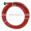 high quality excellent tensile strength flexible colorful PVC hose for car washing industry