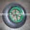 4.00-8 simple inch solid rubber plastic model cart wheel