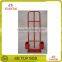 Various Usage Steel Hand Trolley Single Loophand Truck With Two Wheels