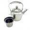OEM factory supplier metal handle water kettle with tea infuser