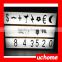 UCHOME Popular Style LED Cinematic Letter Light Box with Replaceable Letters