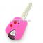 Good price 2 buttons silicone remote control car key case wholesale for Proton car keys