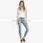 Bulk cotton spandex jeans women wholesale