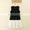 clothing manufacturer black and white dress mom and daughter dress matching