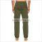 Custom Slim Straight Invisible Pockets Mens Cargo Pants In Green