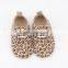 Dark Spot Cheap Leather Shoes Leather Flat Infant Shoes