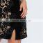 2017 OEM popular crocheted party sex mini dress with adjustable crisscross straps