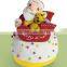 Clay Christmas craft decorations xmas with christmas reindeer