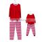 2017new wholesale family christmas pajamas sets girls cotton plaid pjs adults and child clothing sets
