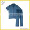 Wholesale Oem Custom Striped Blue Men'S Pajamas