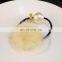 Wholesale fashion genuine mink fur ball hiar elastic for girl women