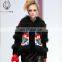 Marvelous Style Mongolian Fur Coat Merino Fur Jacket Vogue Sheepskin Fur Garment For Women