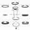 Gothic Choker Necklace Sets Velvet Chocker Jewelry Black Multilayer Chokers For Girls
