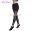 OEM Service Net Yarn Stitching Spandex Tights Yoga Pants Mature Women Legging