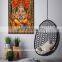 Ganesha Lord Wall Hanging Decor Tapestry Art Poster Throw Wall Hanging Tapestry Indian Art