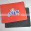 Customized shape rubber mouse pads , pvc mouse mat