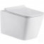 Bathroom high quality white ceramic folding wall mounted square toilet sanitary wrae american standard