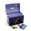 Wholesale custom tin box piggy bank packing money with lock and key