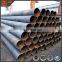 API 5L ms welded ssaw steel pipe, astm a36 mild carbon welded black spiral pipe astm a252 steel pipe