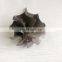 GT3076R ball bearing turbine shaft 55x60mm  9 BLADES turbine wheel shaft/turbo wheel