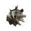 TD05HR 9 blades 49.12/55mm journal bearing turbo turbine shaft reverse rotation