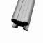 wardrobe sliding door track profile aluminium stile vertical handle