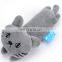 Plush pet dog chew toy squeaky rabbit toys set for molar