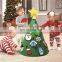 Wholesale handmade indoor europe felt christmas tree skirt