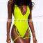 RST Neon Thong bikini custom logo bikinis 2020 women swimwear beachwear buckle swimwear