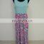 2019 summer mother daughter Long maxi dresses family look clothing mom and daughter chevron dres (this link for girls,1-10years)