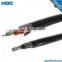 600V AA8000 Aluminum Conductor XLPE insulation PVC Sheath SEU Concentric Cable 90 Degree 2x4awg Price