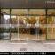 Clear tempered glass for frame or frameless door