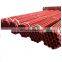 Ral 3000 Red painted & Grooved welded carbon steel pipe for fire fighting