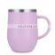 Food grade 14oz vacuum mug stainless steel mug with lid